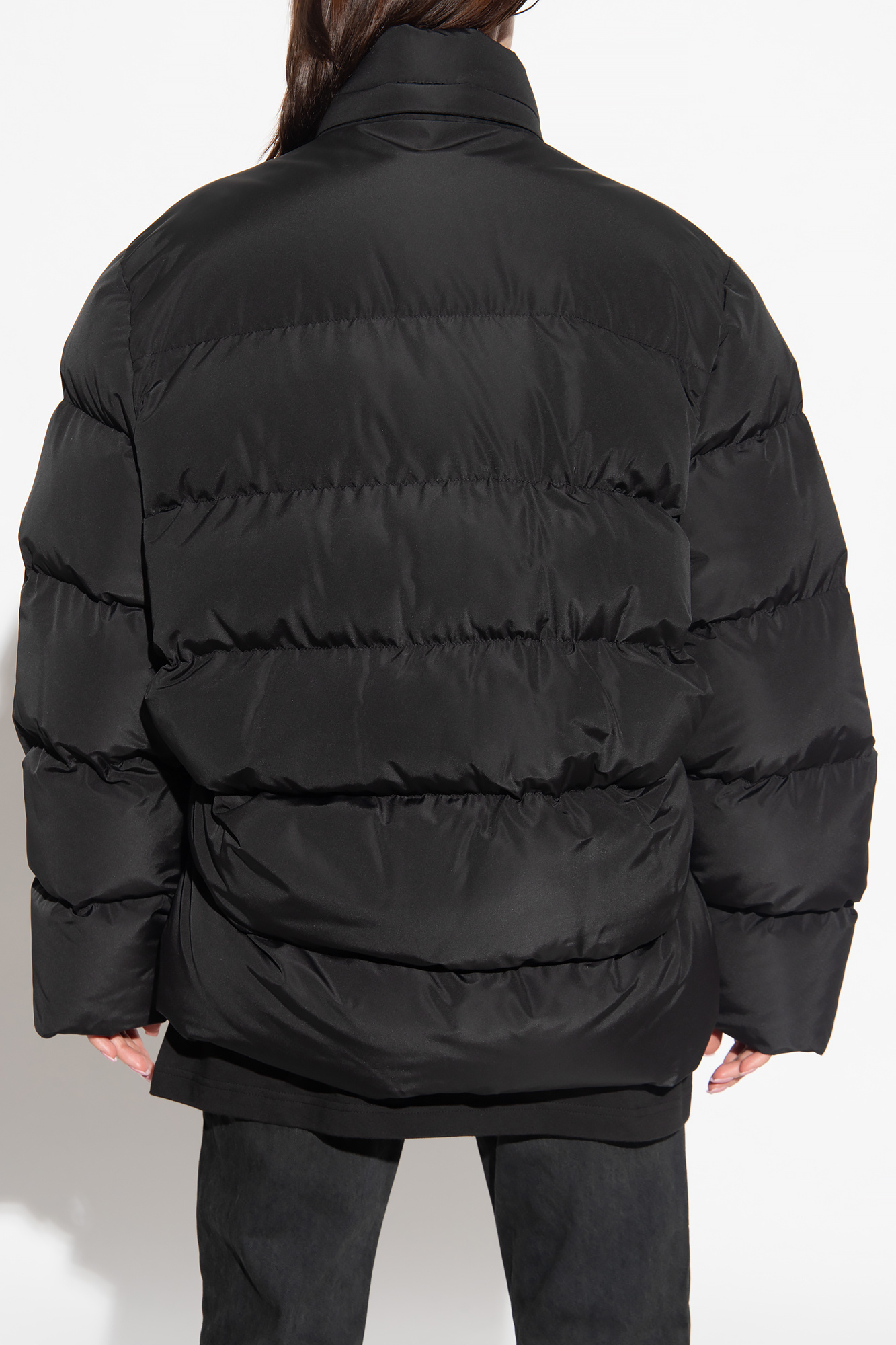 Balenciaga grey clearance puffer jacket